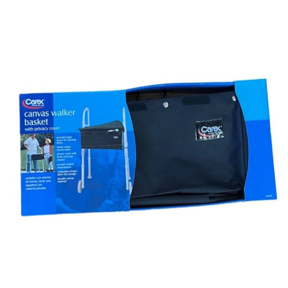 Carex Walker Canvas Basket NWT